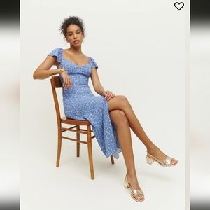 Reformation Baxley Dress in Eve